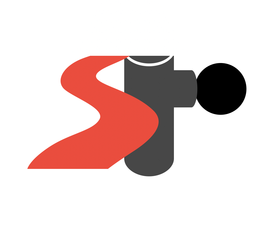 A red S and a massage gun representing Sensor Reset technique used on the linked website